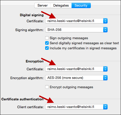 outlook for mac encryption